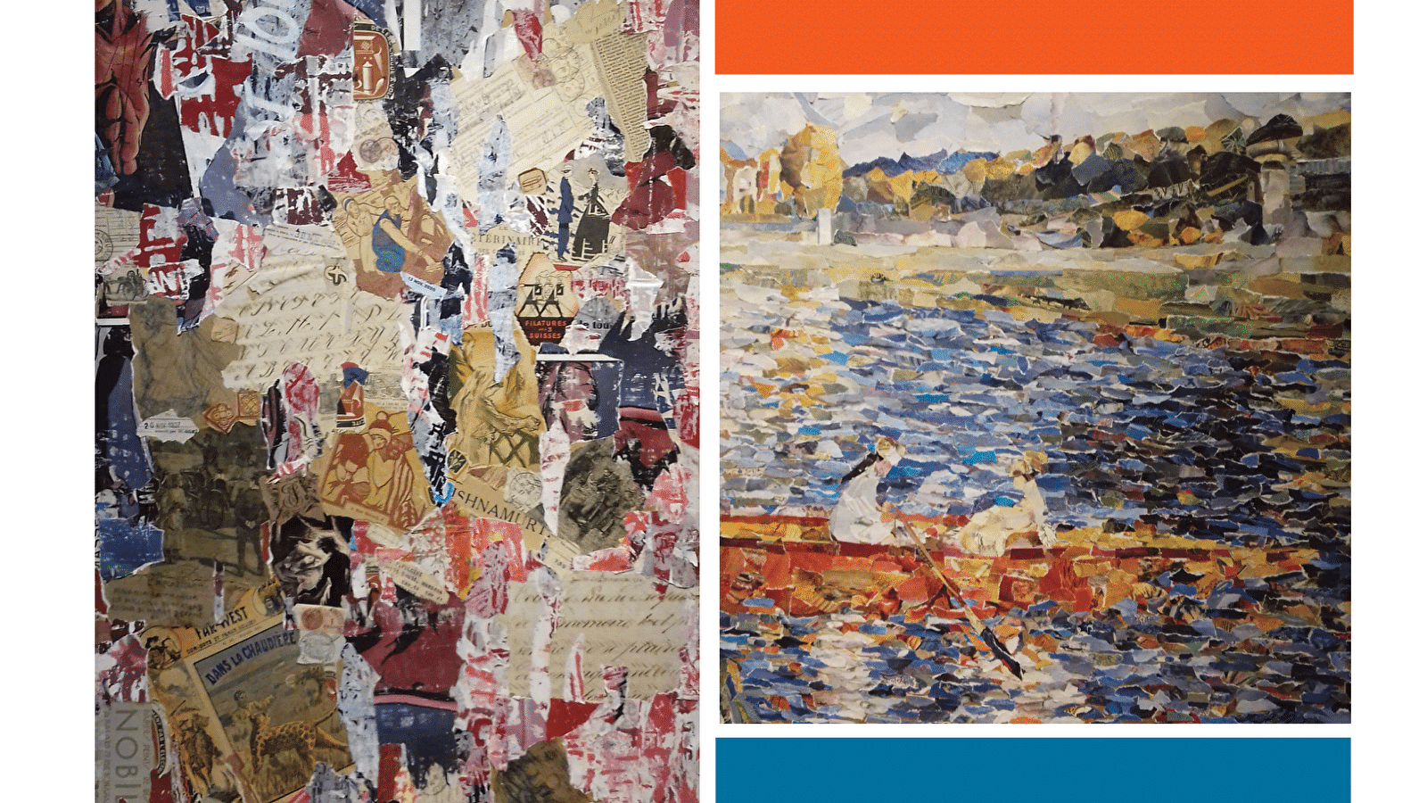 Exposition de collages : Joëlle Pulcini