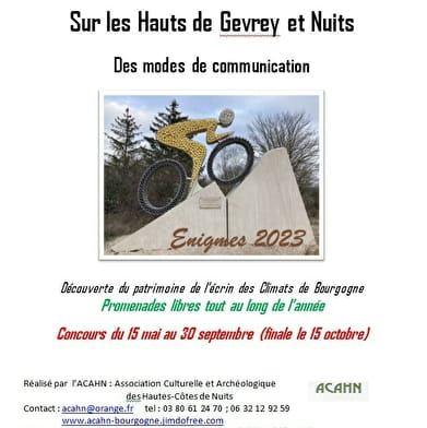 Sur les Hauts de Gevrey et de Nuits : moyens de communication et de déplacement