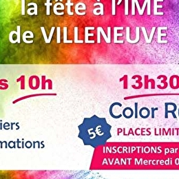 1er évènement d'Ensemble pour Villeneuve Marché artisanal - Color Run - ESSEY - ESSEY