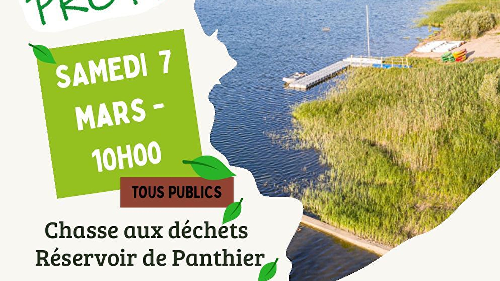 J'aime la nature propre- Réservoir de Panthier