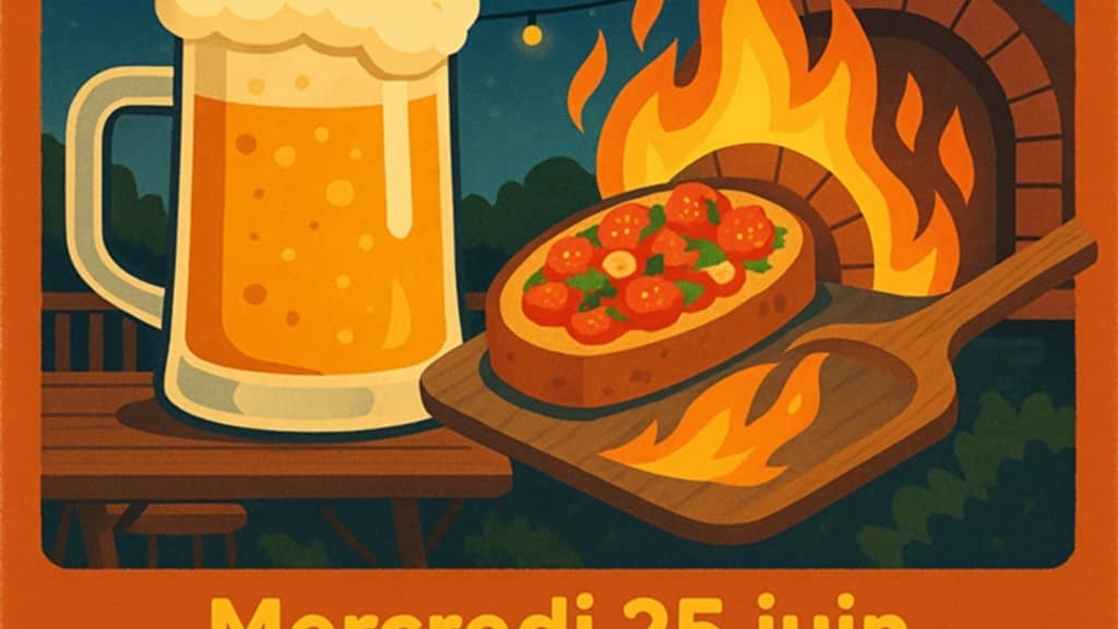 Marché de producteurs locaux et soirée bruschetta