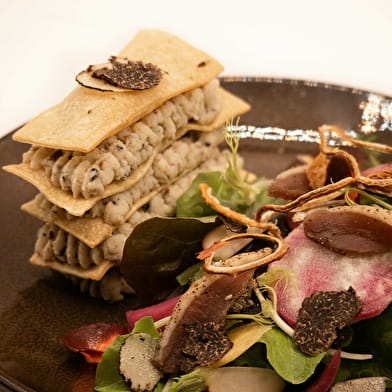 Démonstration de cavage et déjeuner chaud tout à la truffe By L'Or des Valois