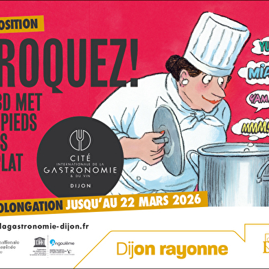 Exposition : Croquez ! La BD met les pieds dans le plat
