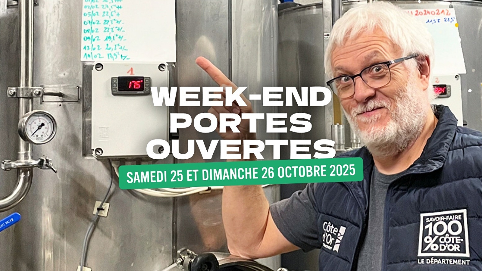 Week-end portes ouvertes, visites gratuites et repas bourguignon