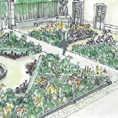 Hôtel-Dieu - Hospices de Beaune - Ateliers des sens, découverte sensorielle du jardin Échos polychromes