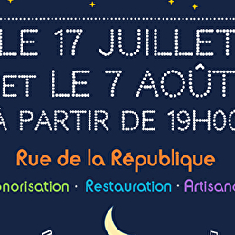Jeudi nocturne - Marché artisanal - SEURRE