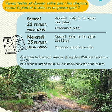 Se déplacer par les chemins de La Roche-en-Brenil
