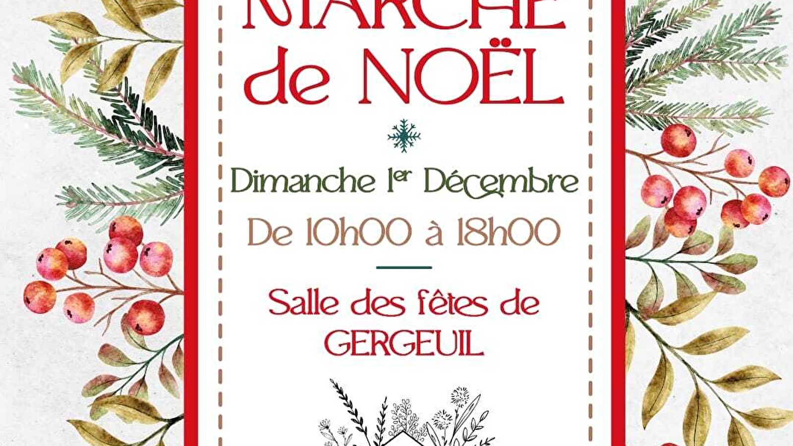 Marché de Noël - Un foyer Pour Tous