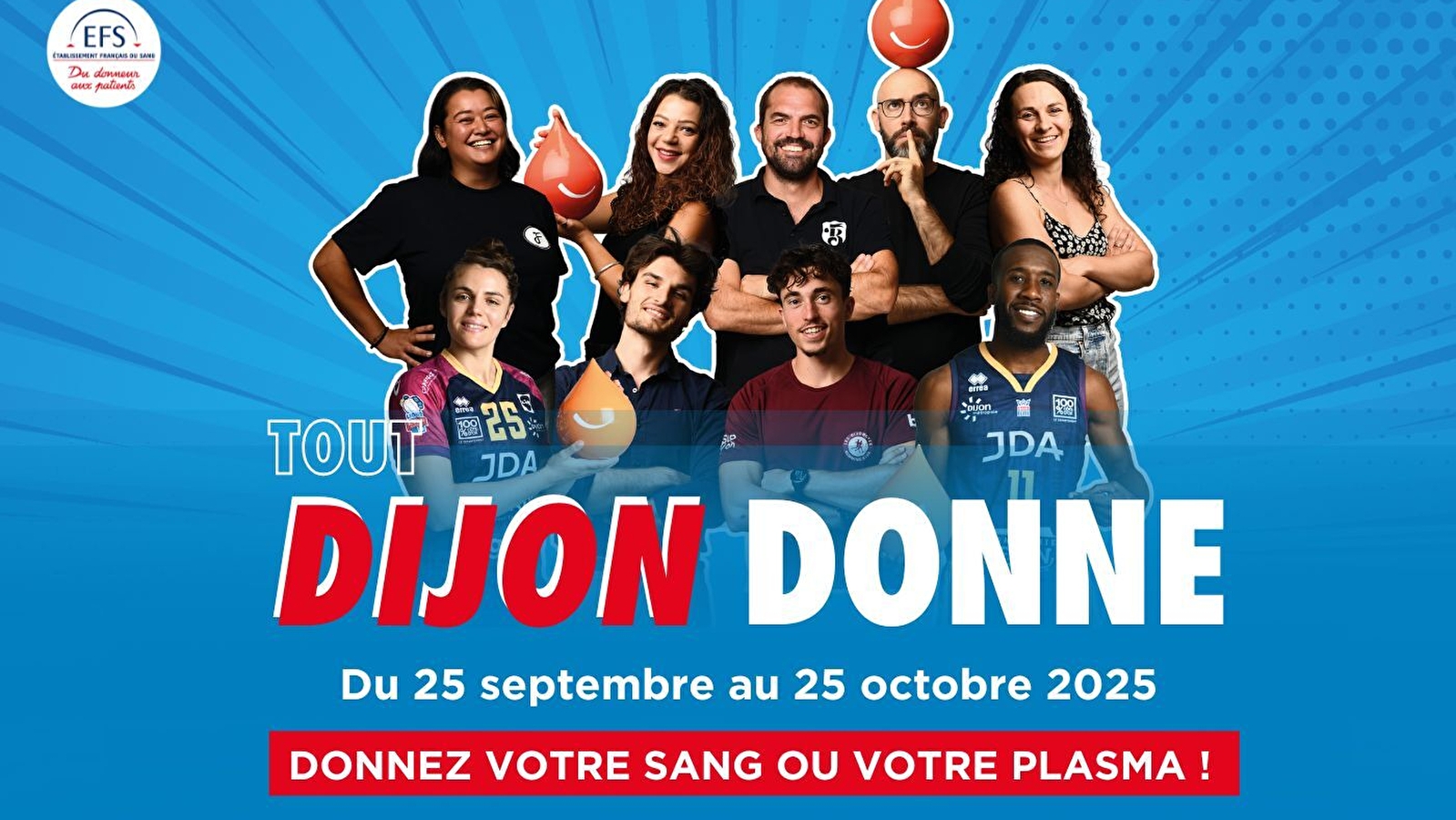 Tout Dijon Donne son plasma et son sang