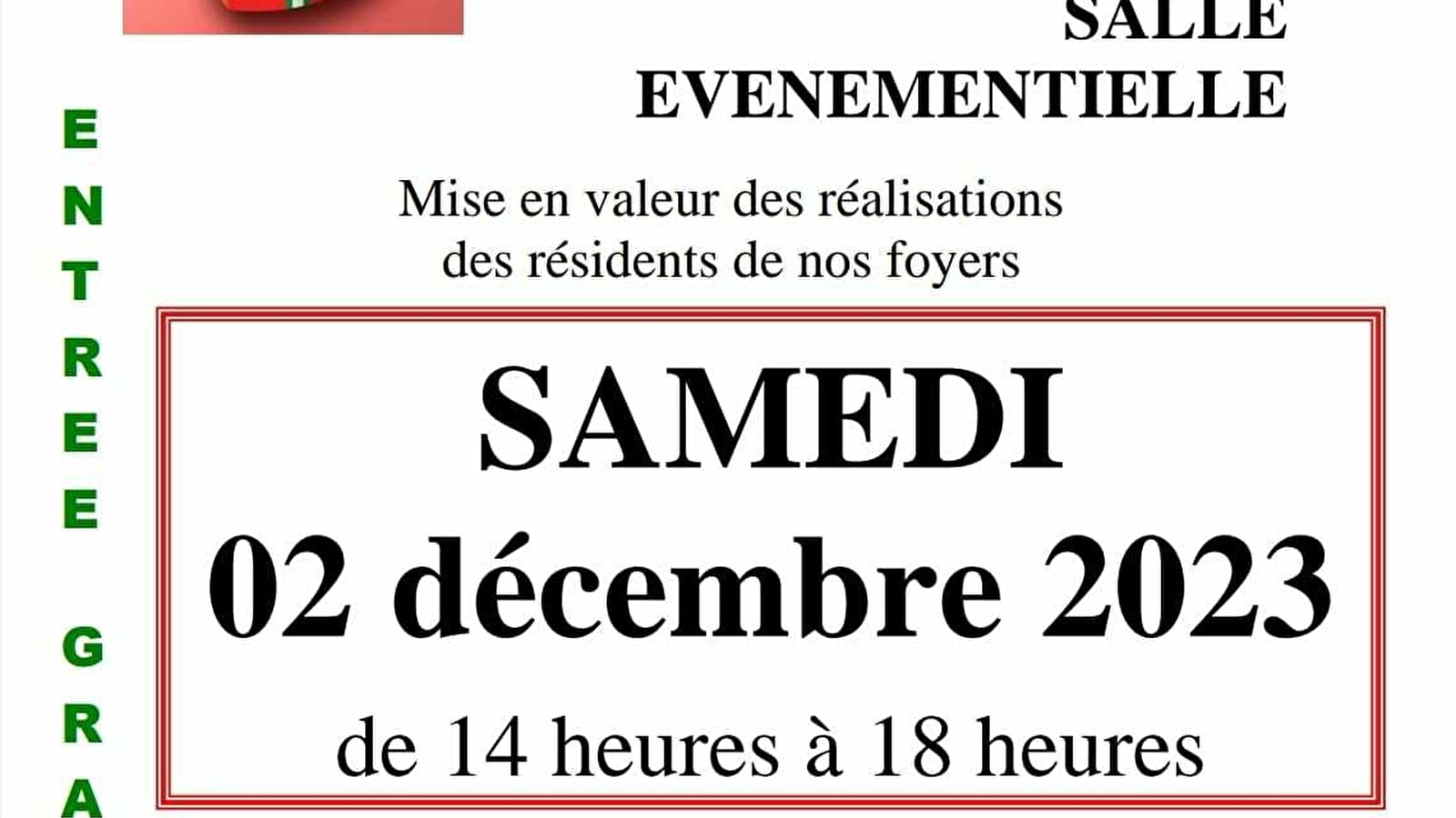 Marché de Noël de l'Adapei 21