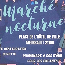Marché nocturne à Meursault - MEURSAULT