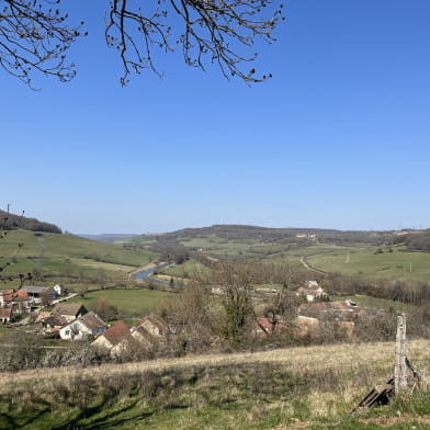 Point de vue sur les hauteurs de Crugey