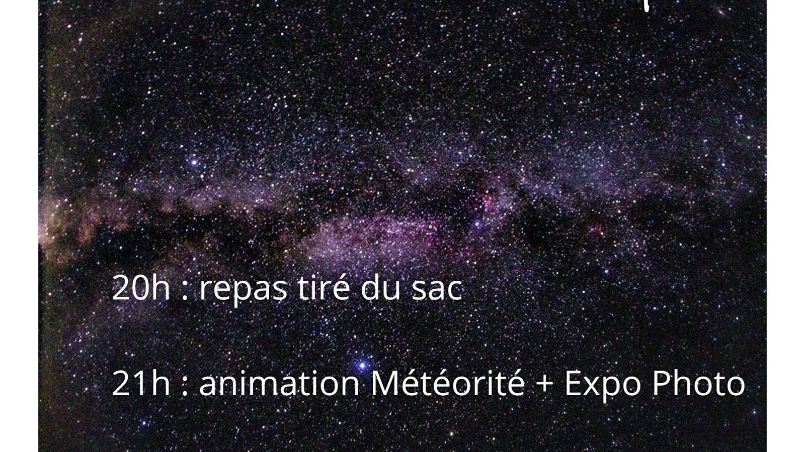 Nuit des étoiles