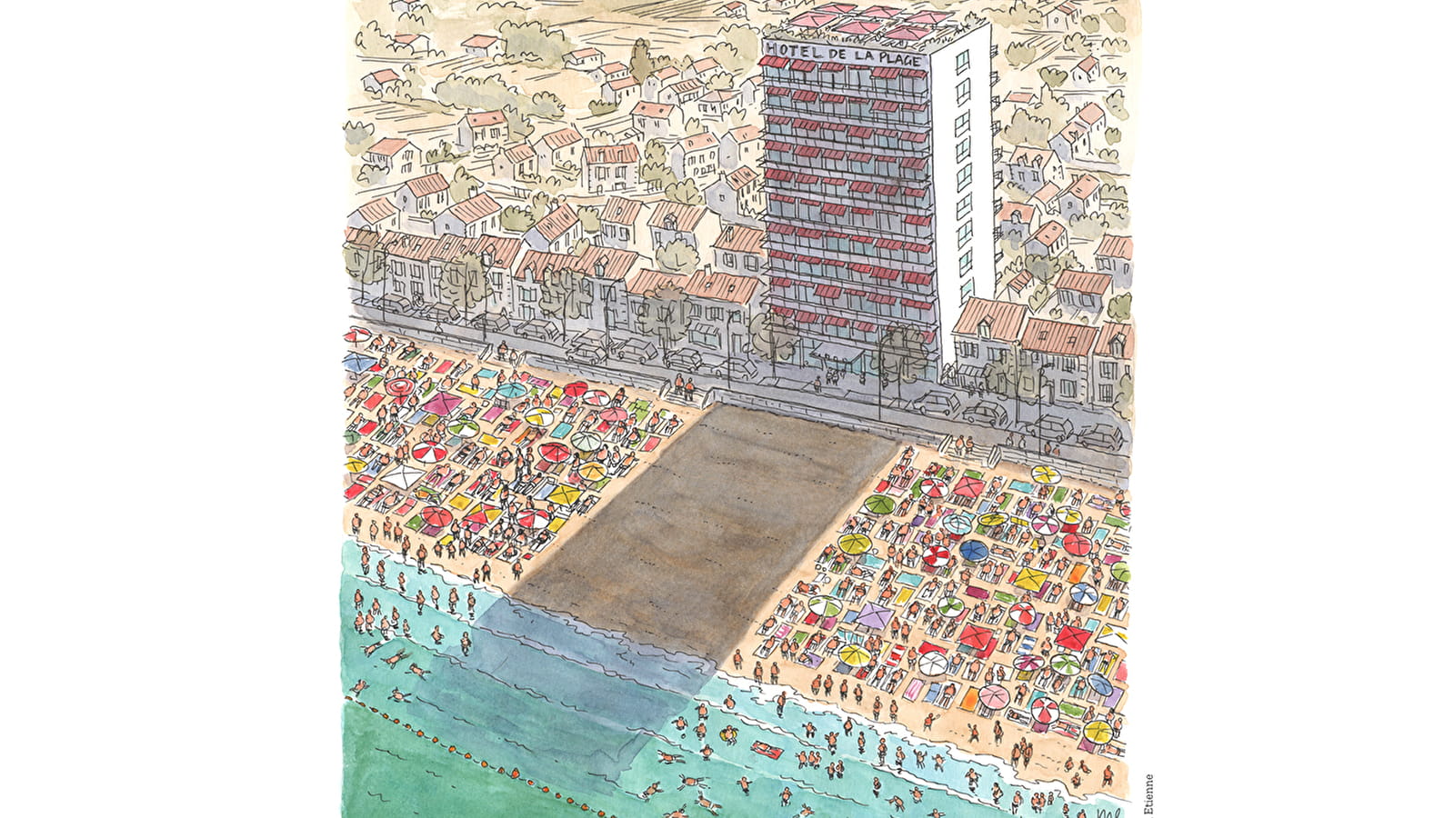 Vues imprenables ! Dessins de Martin Etienne
