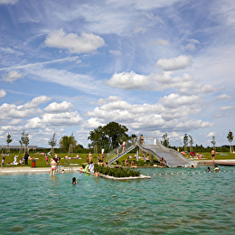 Beaune Côté Plage : baignade naturelle et loisirs aquatiques - MONTAGNY-LES-BEAUNE