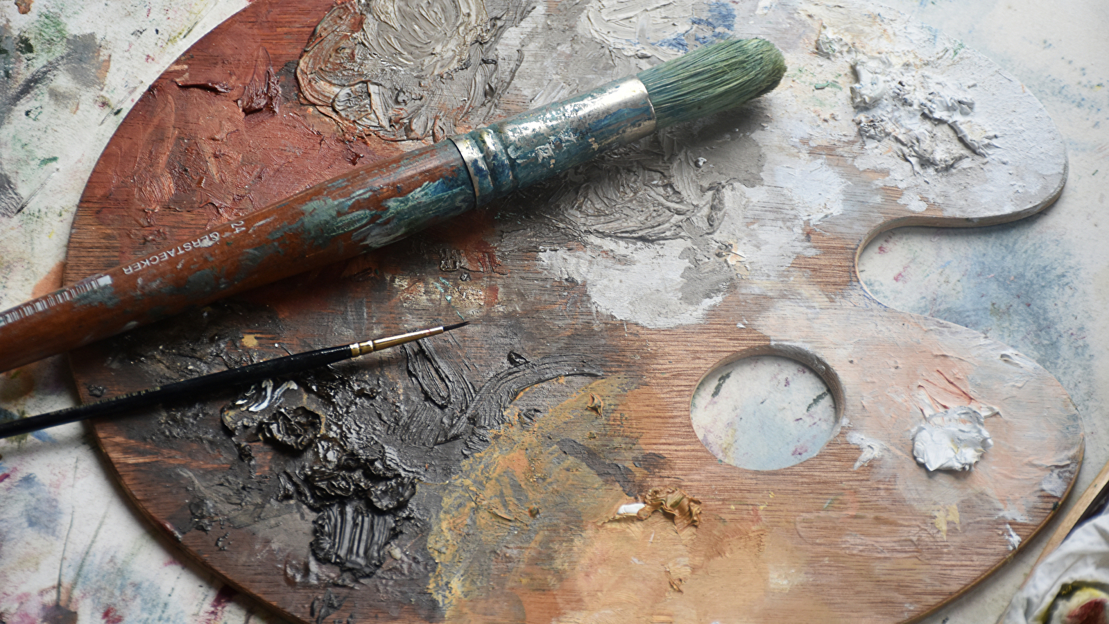 Atelier peinture à l'huile au Château Sainte Sabine