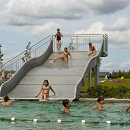 Beaune Côté Plage : baignade naturelle et loisirs aquatiques - MONTAGNY-LES-BEAUNE