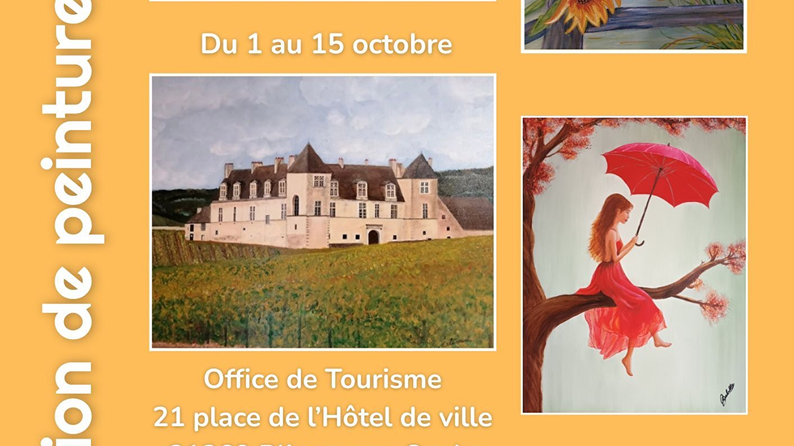 Exposition de peintures à l'huile - Les mains colorés du Mont Chauvin