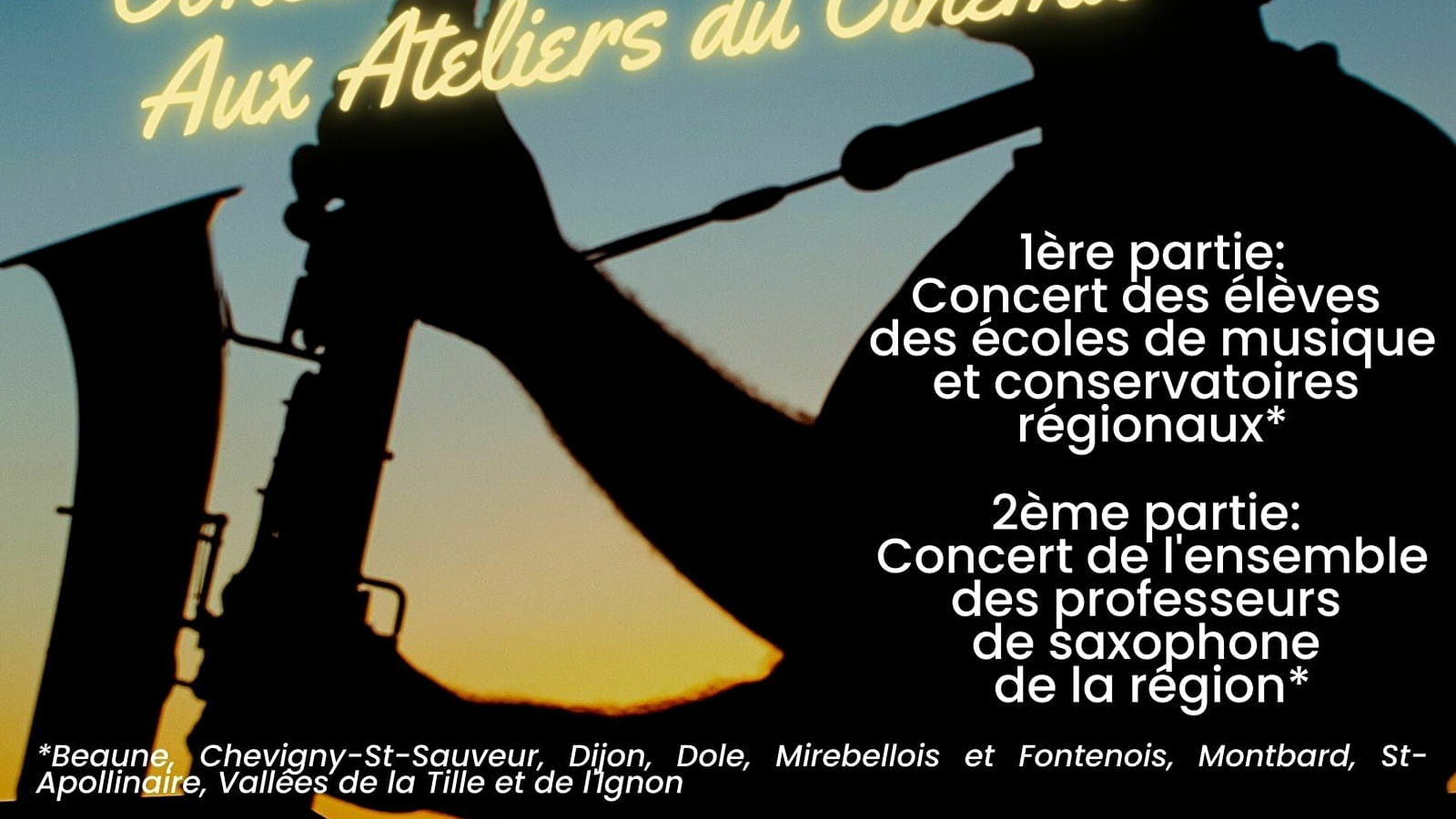 Bouge ! Concert de Saxophones