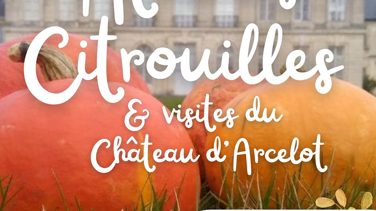 Visites de la Toussaint et ateliers citrouille