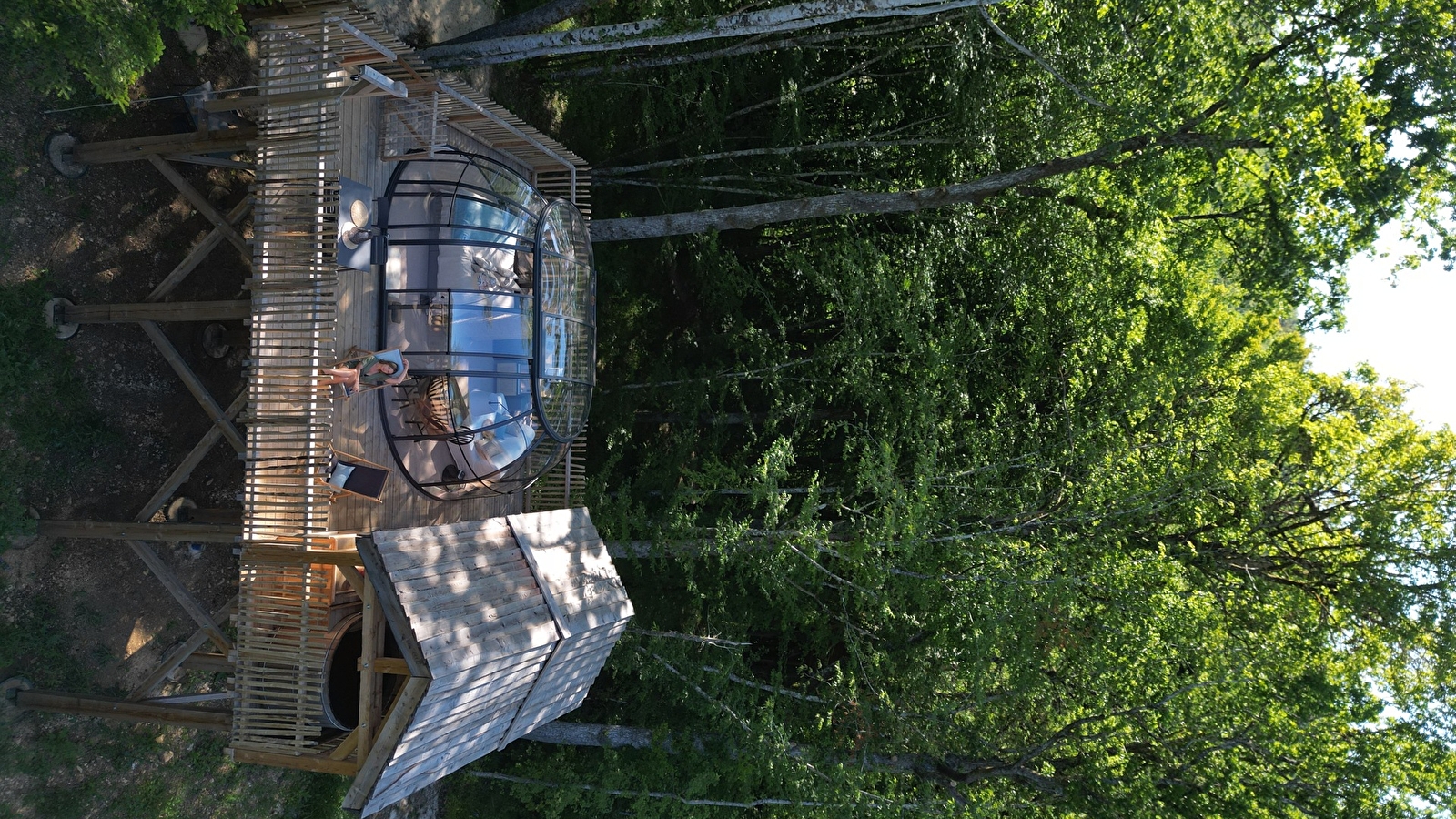 GRAND DOME PERCHE SPA - Domaine de la Combe Rossignol