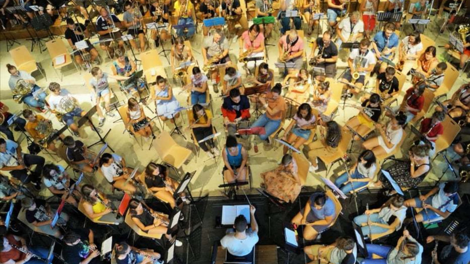 Stage de musique d'orchestre