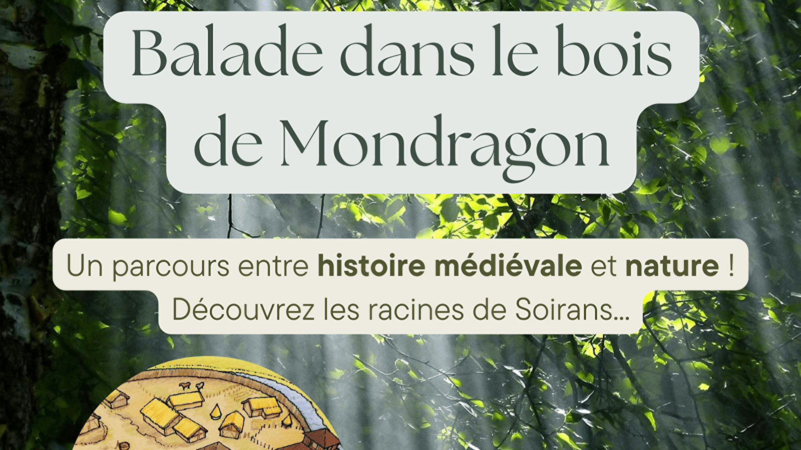 Balade dans le bois de Mondragon